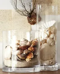 Shells In The Bathroom Interior