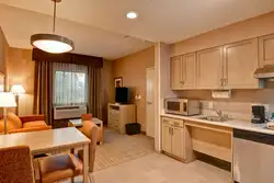 Room design with kitchen