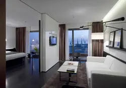 Room design with kitchen