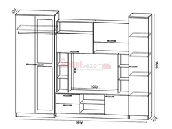 Living room March photo dimensions