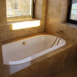 Artificial Stone Bathtub Photo