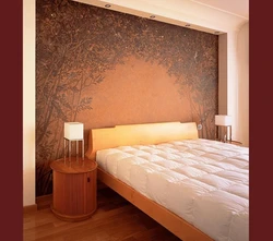Textured Plaster In The Bedroom Photo