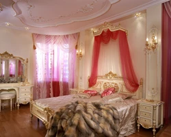 Boudoir жатын бөлмесінің дизайны