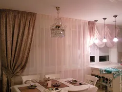 Organza in the kitchen interior photo