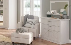 Country bedroom angstrom in the interior