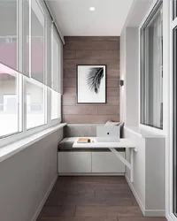 Loggia design 5 sq.m.