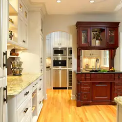 Kitchen With Two Entrances Design