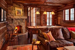 Antique living room interior