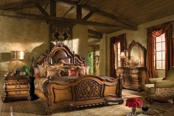 Antique living room interior