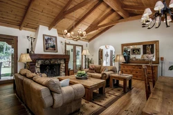 Antique living room interior