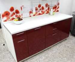 Color pomegranate kitchen photo