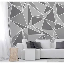 Geometry in the bedroom interior