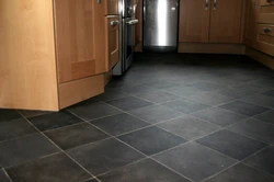 Linoleum In The Kitchen And Hallway Photo