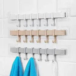 Hooks In The Bathroom For Towels In The Interior