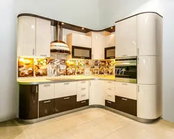 Kitchen color chocolate photo
