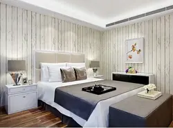 MDF panels in the bedroom interior