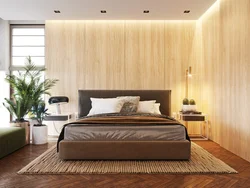 Yotoq xonasining ichki qismidagi MDF panellari