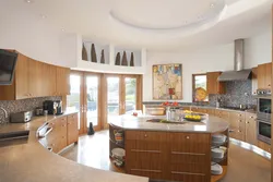 Round kitchen interior design