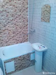 Ванна плиткой пвх фото
