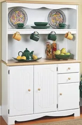 Wardrobe chest of drawers in the kitchen photo