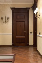 Doors and floors in the hallway photo