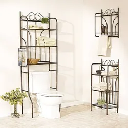 Bathroom floor racks photos