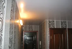 Натяжной потолок в прихожей в хрущевке фото