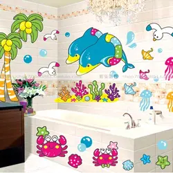 Stickers for bathroom interior