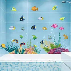 Stickers for bathroom interior