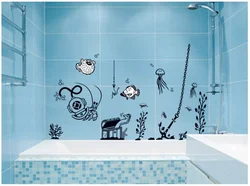 Stickers for bathroom interior