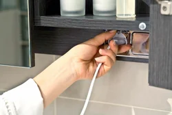 Sockets In The Bathroom In The Interior