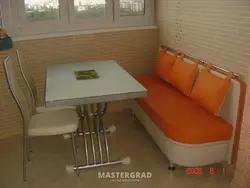 Kichkina oshxona fotosurati uchun burchakli divan