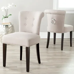 Soft chairs for the kitchen with a backrest modern photos