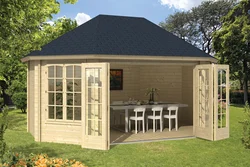 Turnkey summer kitchens for a summer house inexpensive photo