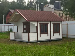 Летние кухни для дачи под ключ недорого фото