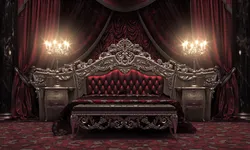 Фон интерьер спальни