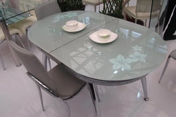 Glass Tables For Kitchen Sliding For Kitchen Photo