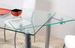 Glass tables for kitchen sliding for kitchen photo