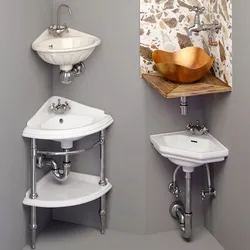 Раковина В Ванную Угловая Фото