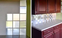 Kitchen Apron Made From Photo Self-Adhesive Film