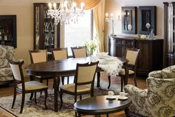 Chairs in the living room modern style in the interior
