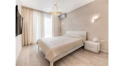 Wallpaper For Light Furniture In The Bedroom Photo