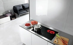 Kitchen with two-burner hob photo
