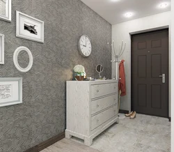 Which wallpaper for the hallway is better photo interior
