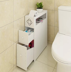 Cabinets for a small bathroom photo