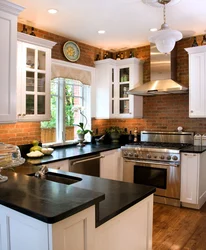 Kitchen Design In A Brick House