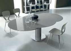 Kitchen table with one leg photo