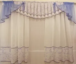Ламбрекини DIY барои акси ошхона