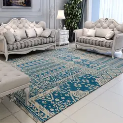Carpet in the living room in a modern style photo