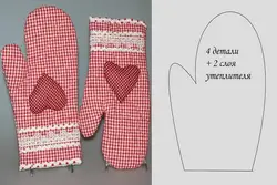 Ухватки Для Кухни Своими Руками Выкройка Фото